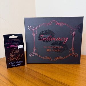 Kheper Games Intimacy Board Game Adult Game for Couples & Lets F*uck Card Game